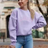 Bluza Lomi Lilac Logo