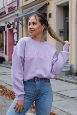 Bluza Lomi Lilac Logo