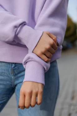 Bluza Lomi Lilac Logo