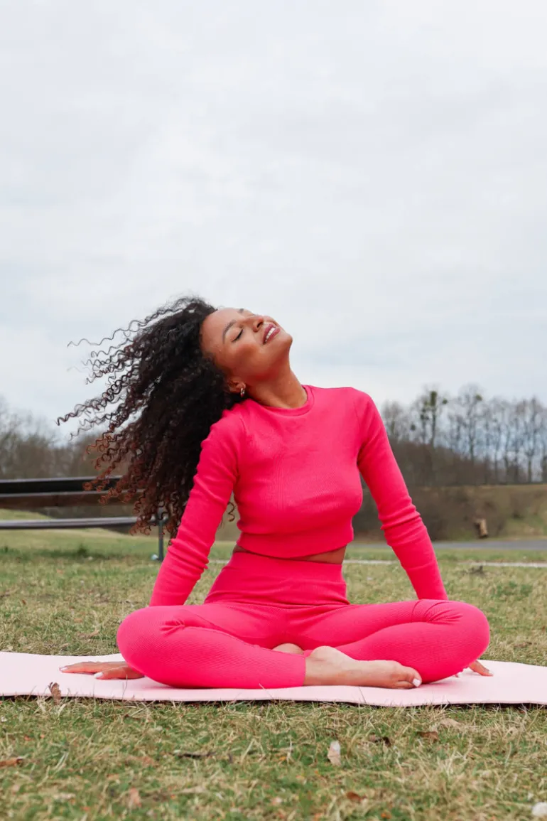 Bluzka Kisha Long Sleeve Magenta