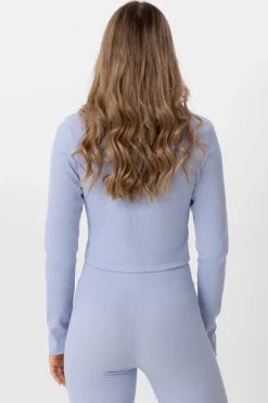 Bluzka Kisha Long Sleeve Light Blue