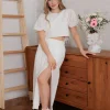 Bluzka Lesli White