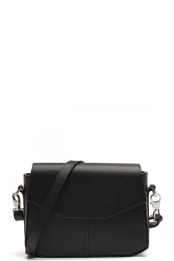 Czarna Mała Torebka Crossbody Lucia