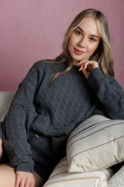 Komplet Lorette Dark Grey