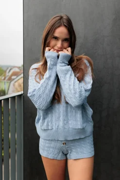 Komplet Lorette Powder Blue