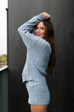 Komplet Lorette Powder Blue