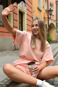 Komplet Naoma Salmon