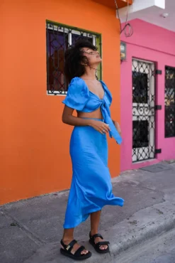 Komplet Yvette Blue