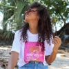 Koszulka Agnes Never Give Up Pink