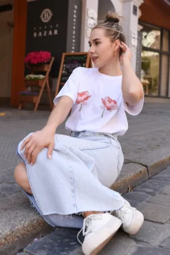 Koszulka Agnes Peonies