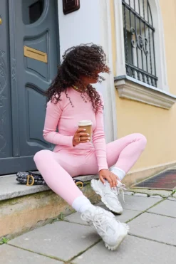Legginsy Clare Coral Blush