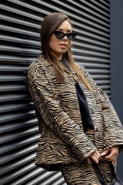 Marynarka Mertie Zebra