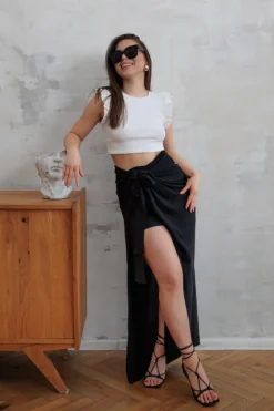 Spódniczka Tameka Long Black