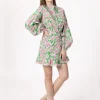 Sukienka Alia Green Flowers