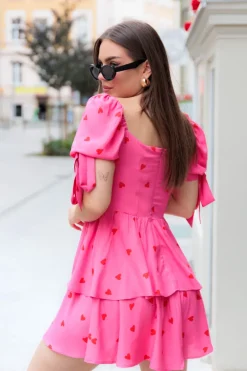 Sukienka Amelia Pink Hearts