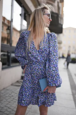 Sukienka Ana Violet Flowers
