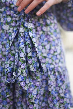 Sukienka Ana Violet Flowers