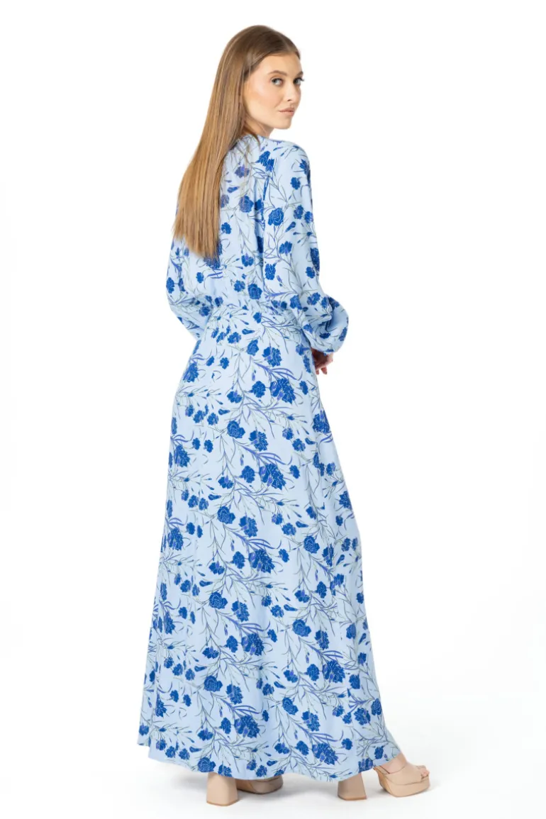 Sukienka Ayla Blue Flowers
