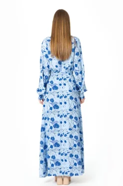 Sukienka Ayla Blue Flowers