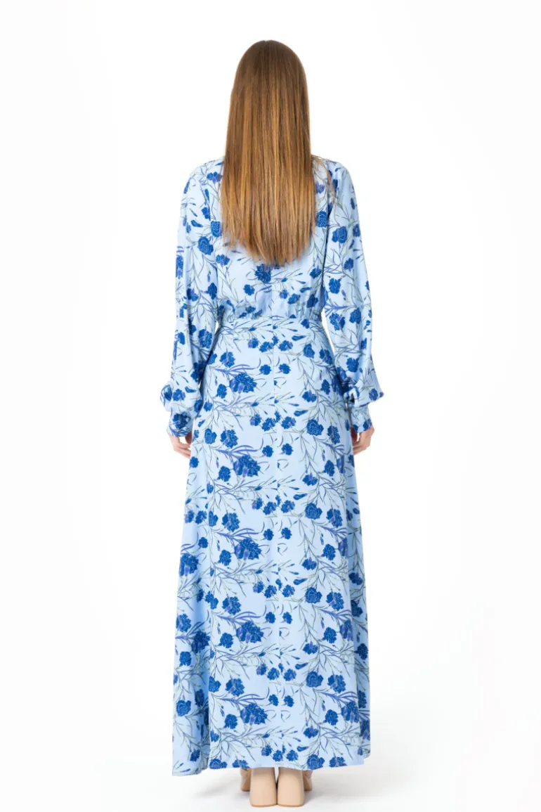 Sukienka Ayla Blue Flowers
