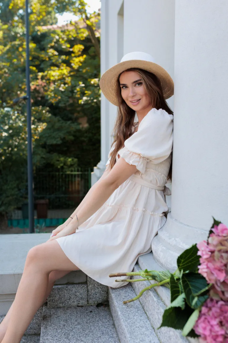 Sukienka Felicity Cream