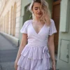 Sukienka Ganda Pastel Lavender