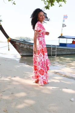 Sukienka Isadora Long Pink