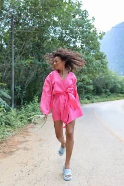 Sukienka Kimono Pink