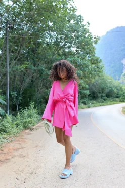 Sukienka Kimono Pink