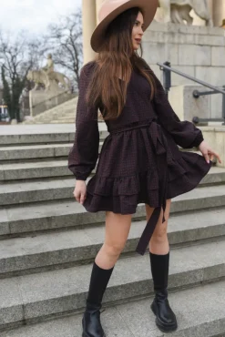 Sukienka Leila Dark Cherry