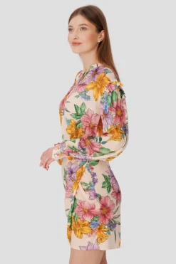 Sukienka Lennie Flowers Beige