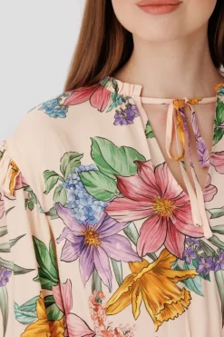 Sukienka Lennie Flowers Beige