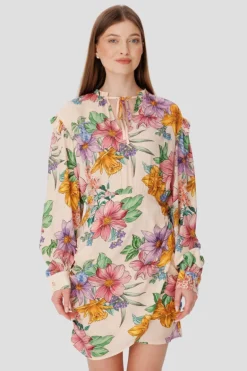 Sukienka Lennie Flowers Beige