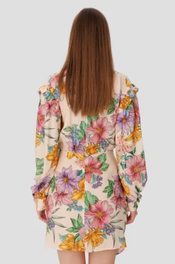 Sukienka Lennie Flowers Beige