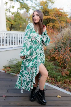 Sukienka Marline Posy Green