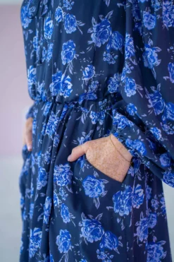 Sukienka Michelle Blue Flowers