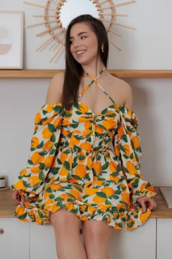 Sukienka Simona Orange