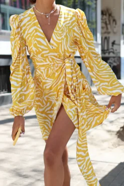 Sukienka Valencia II Yellow Zebra