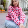 Sweter Cecille Pink Cherry