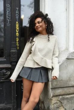 Sweter Celia Beige