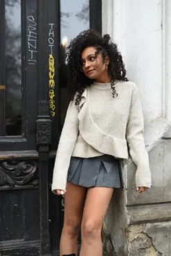 Sweter Celia Beige