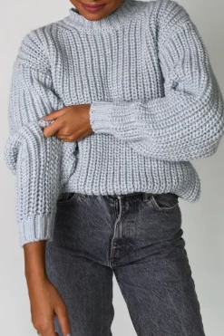 Sweter Dovie Dusty Blue