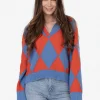 Sweter Maddie Cobalt Bloom