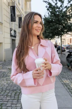 Sweter Maddie Dusty Pink