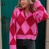 Sweter Maddie Pink