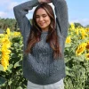 Sweter Ruby Dark Grey