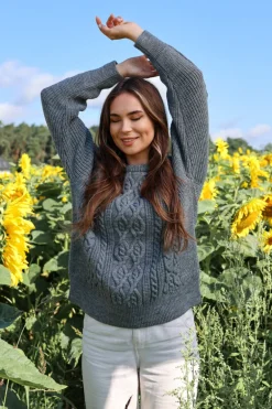 Sweter Ruby Dark Grey