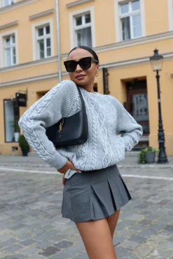 Sweter Ruby Light Grey