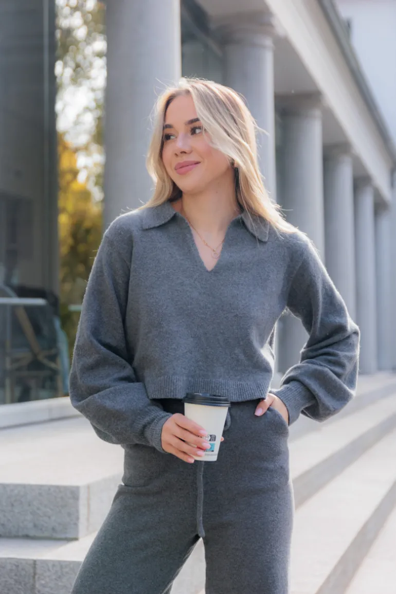 Sweter Taylor Grey