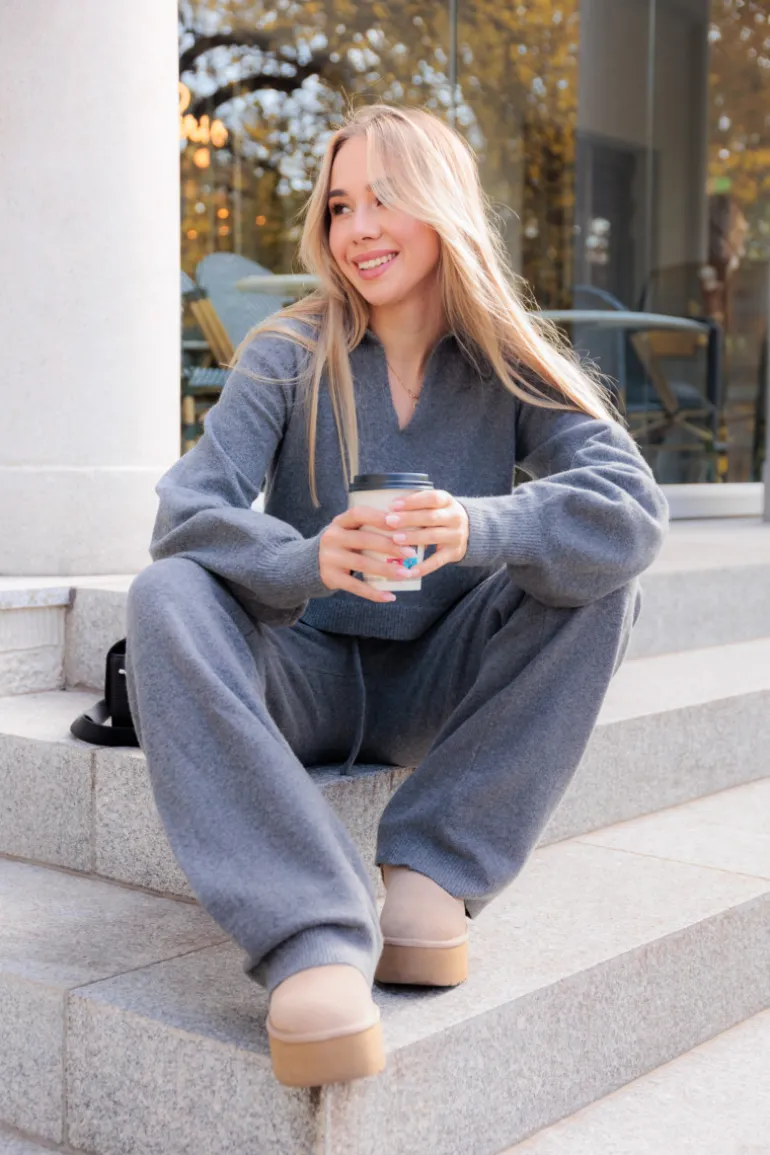 Sweter Taylor Grey